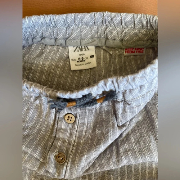 Gerber  baby boy neutral bodysuit bundle and Zara shorts - Picture 4 of 16